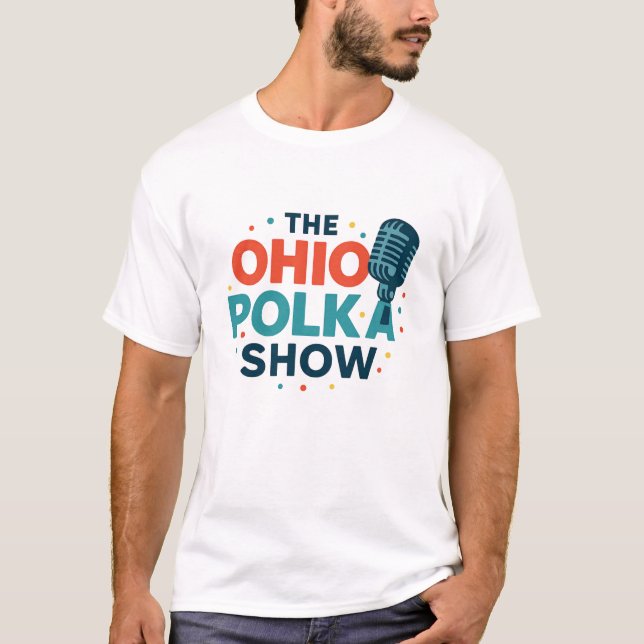 Le T-Shirt de l'émission de polka OHIO (Devant)