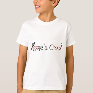 Le T-shirt de l'enfant Cool de la maison