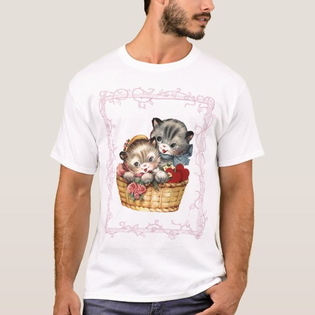 Le T-shirt de l'enfant de chats (Devant)