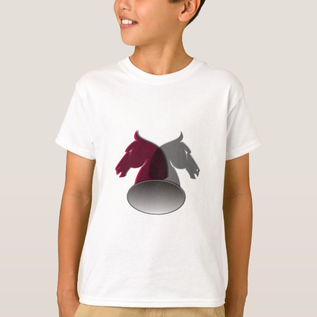 Le T-shirt de l'enfant de chevaliers (Devant)