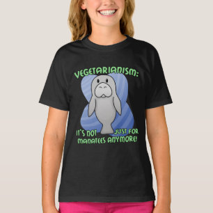 Le T-shirt de l'enfant de lamantin de Kawaii