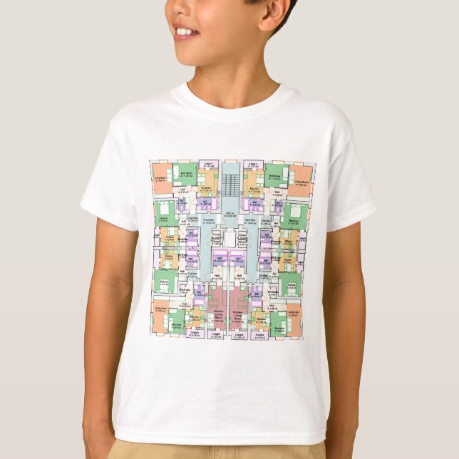 Le T-shirt de l'enfant de l'architecte de l'avenir (Devant)