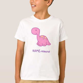 Le T-shirt de l'enfant de Nom-osaurus de dinosaure