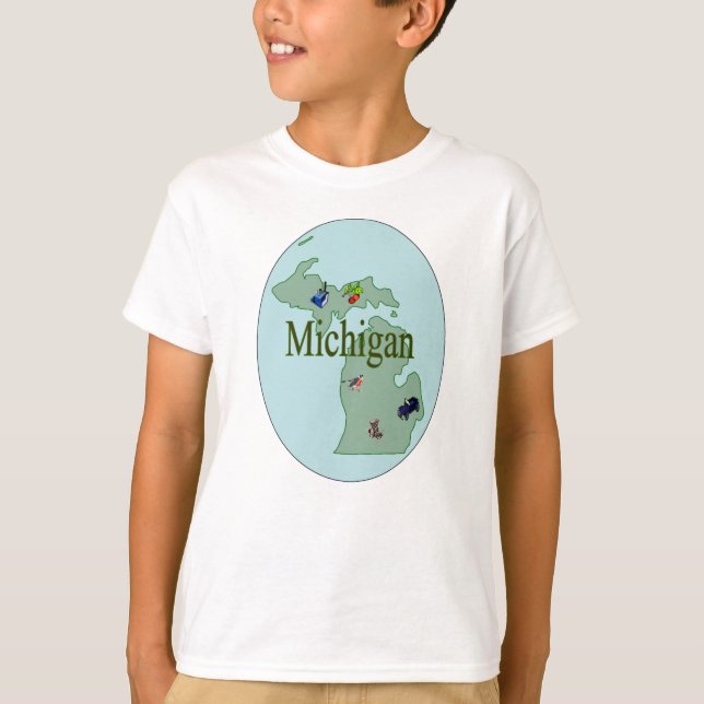 Le T-shirt de l'enfant du Michigan (Devant)