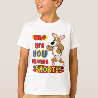 Le T-shirt de l'enfant dur de corgi