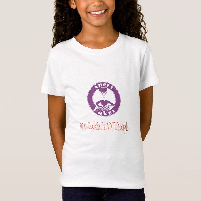 Le T-shirt de l'enfant fâché de Baker (Devant)