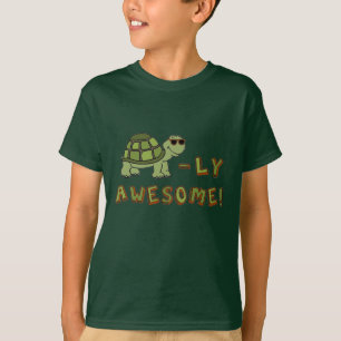 Le T-shirt de l'enfant - La tortue est géniale !