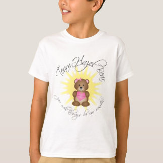 le T-shirt de l'enfant noisette d'ours d'équipe