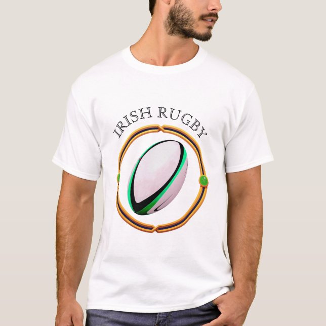 Le T-shirt de l'Irlandais Rugby Follower (Devant)