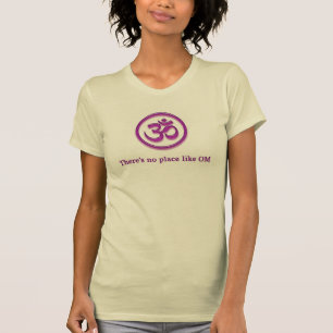 Le T-shirt de l'OM de yoga "là n'est aucun endroi