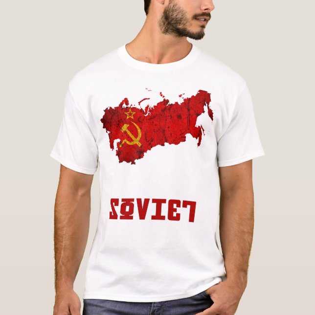 Le T-shirt de l'URSS/Union Soviétique (Devant)