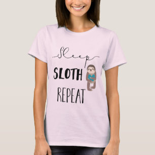 Le T-shirt de maternité de sommeil de paresse des