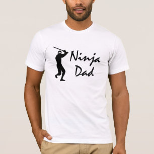 Le T-shirt de papa de Ninja pour la fête des pères