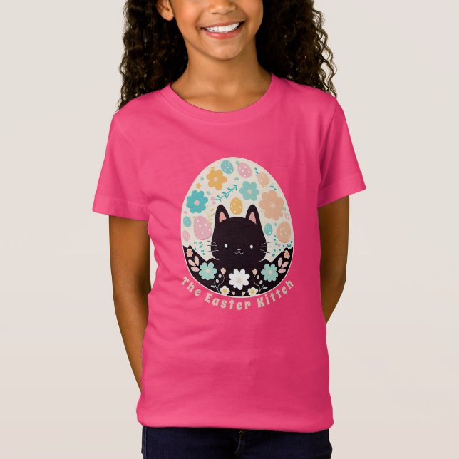Le T-shirt de Pâques Kitteh (Devant)