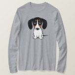 Le T-shirt de Piebald Dachshund Cute Chiot<br><div class="desc">Mignonne Chemise De Chien De Dessin. Piebald Dachshund noir et tan. Fait un grand cadeau pour les amoureux de Doxie !</div>
