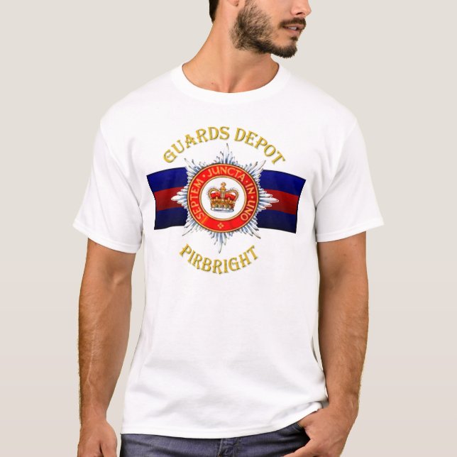 Le T-shirt de Pirbright de dépôt de gardes (Devant)