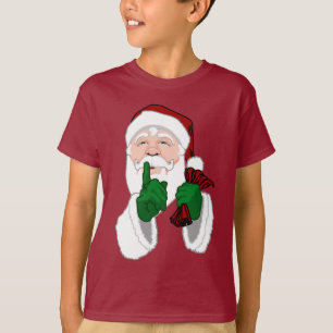 Le T-shirt de sonnerie du père noël badine la