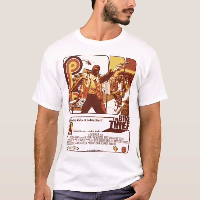 Le T-shirt de voleur de vélo (Devant)