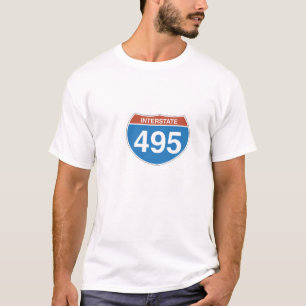 Le T-shirt des 495 hommes d'un état à un autre