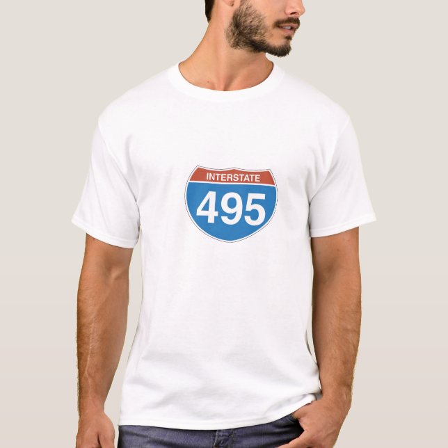 Le T-shirt des 495 hommes d'un état à un autre (Devant)