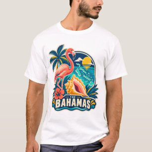 Le T-shirt des Bahamas du milieu du siècle