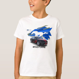 Le T-shirt des enfants d'adaptateur de mustang