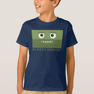 Le T-shirt des enfants de bleu de bande