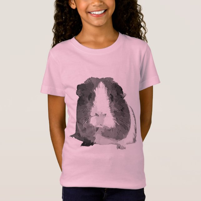 Le T-shirt des enfants de cobaye de B&W "Betty" (Devant)