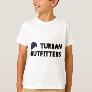 Le T-shirt des enfants de fournisseurs de turban