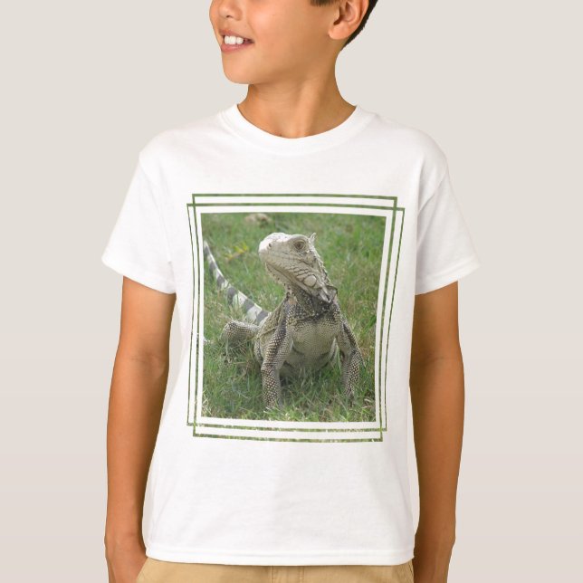 Le T-shirt des enfants d'iguane (Devant)