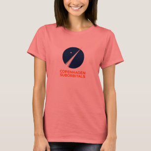 Le T-shirt des femmes avec le logo de Copenhague