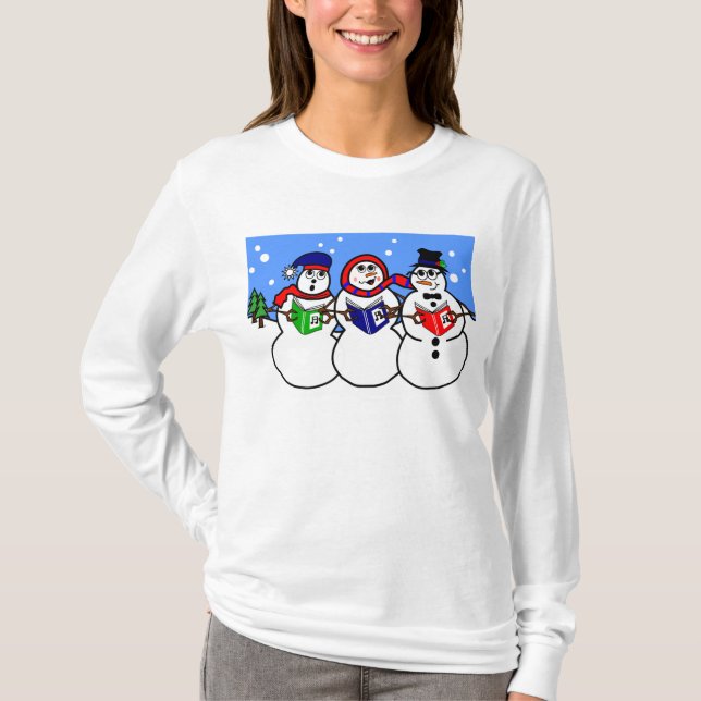Le T-shirt des femmes chanteuses de trio de (Devant)