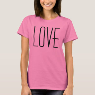 Le T-shirt des femmes d'AMOUR