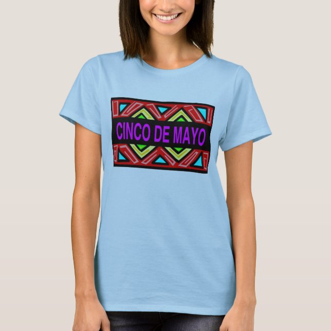Le T-shirt des femmes de Cinco De Mayo (Devant)