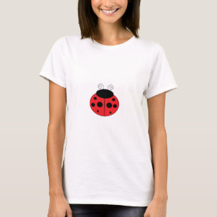 Le T-shirt des femmes de coccinelle