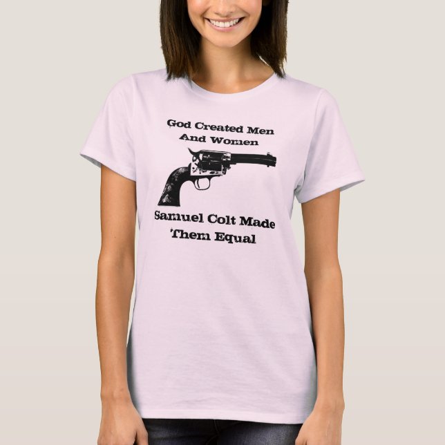 Le T-shirt des femmes de colt de Sam (Devant)