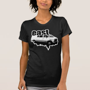 le T-shirt des femmes de conception d'horizon
