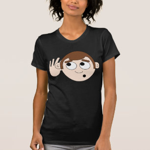 Le T-shirt des femmes de écoute