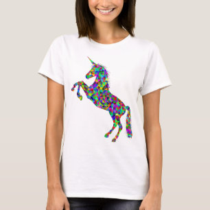 Le T-shirt des femmes de élevage colorées magiqu