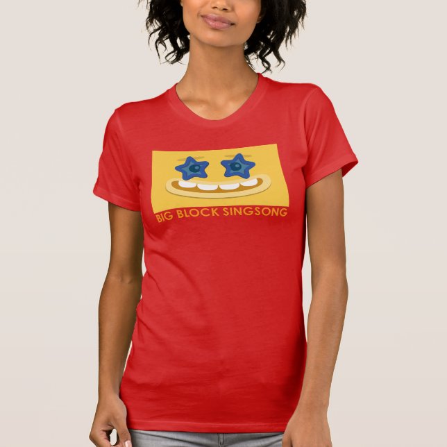 Le T-shirt des femmes de fruit de BBSS (Devant)