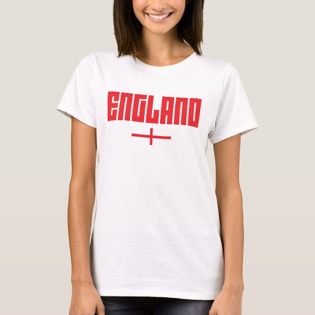 Le T-shirt des femmes de l'Angleterre (Devant)