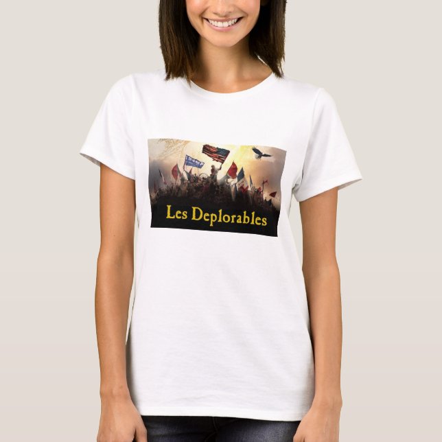 Le T-shirt des femmes de Les Deplorables (Devant)