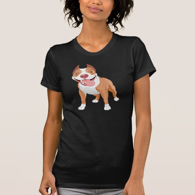 Le T-shirt des femmes de pitbull (Devant)