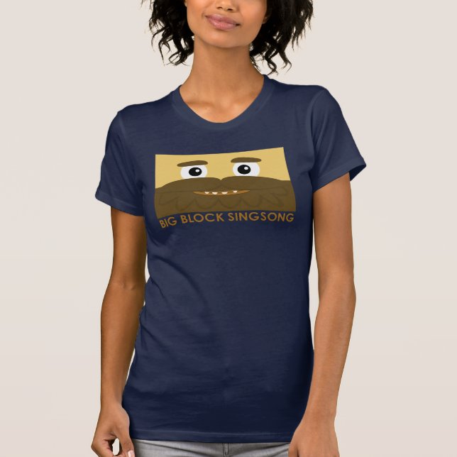 Le T-shirt des femmes de région sauvage de BBSS (Devant)