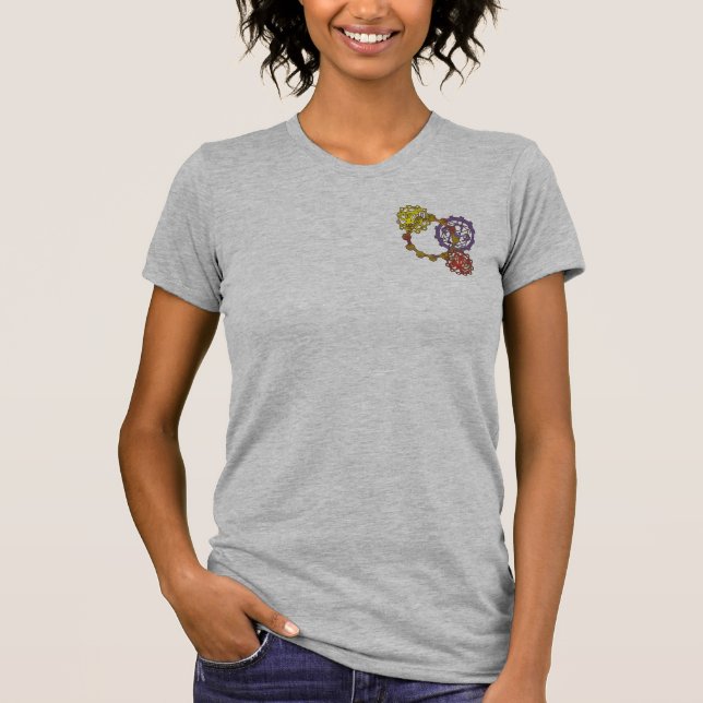 Le T-shirt des femmes de sortie de Steampunk (Devant)