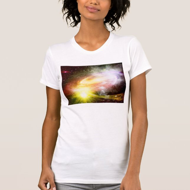 Le T-shirt des femmes de système solaire (Devant)