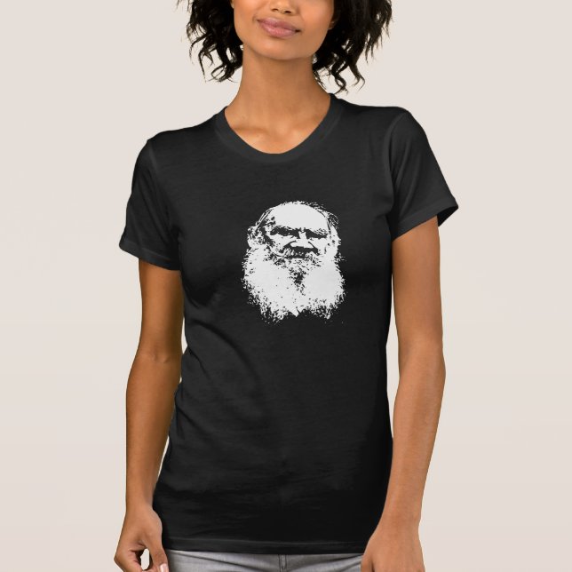 Le T-shirt des femmes de Tolstoy - customisé (Devant)