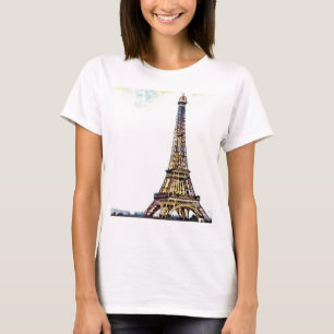 Le T-shirt des femmes de Tour Eiffel