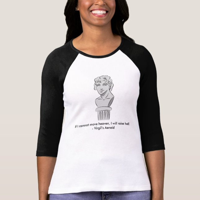 Le T-shirt des femmes d'enfer d'augmenter d'Aeneid (Devant)
