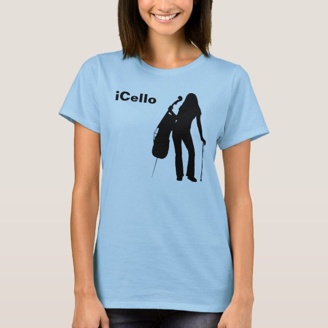 le T-shirt des femmes d'iCello (Devant)